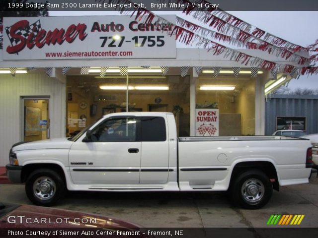 1999 Dodge Ram 2500 Laramie Extended Cab in Bright White