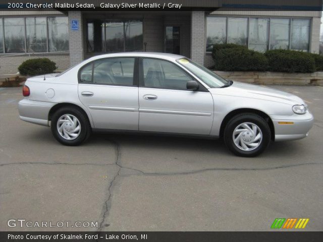 2002 Chevrolet Malibu Sedan in Galaxy Silver Metallic