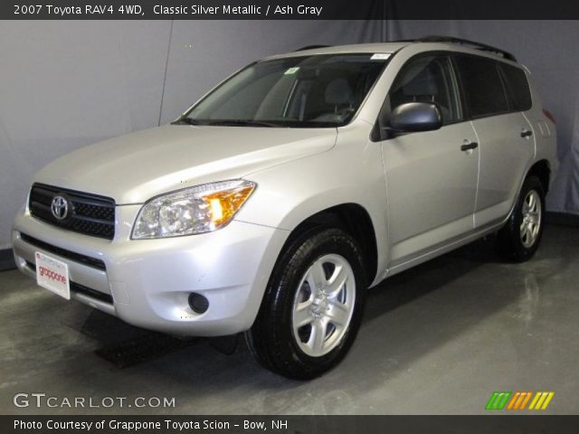 2007 Toyota RAV4 4WD in Classic Silver Metallic