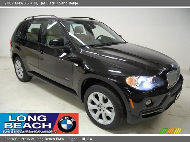 2007 BMW X5 4.8i in Jet Black
