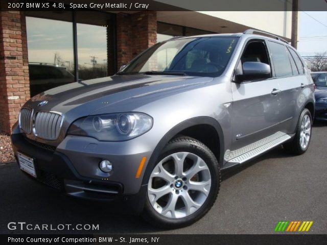 2007 BMW X5 4.8i in Space Grey Metallic