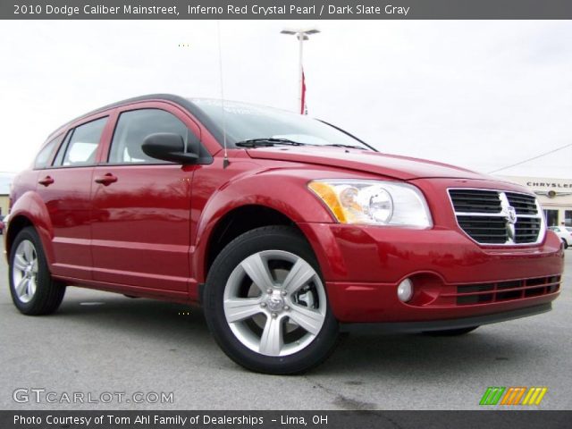 2010 Dodge Caliber Mainstreet in Inferno Red Crystal Pearl