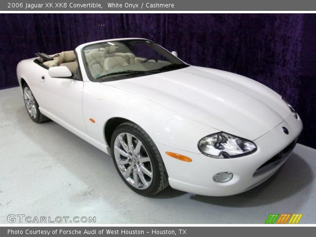 2006 Jaguar XK XK8 Convertible in White Onyx