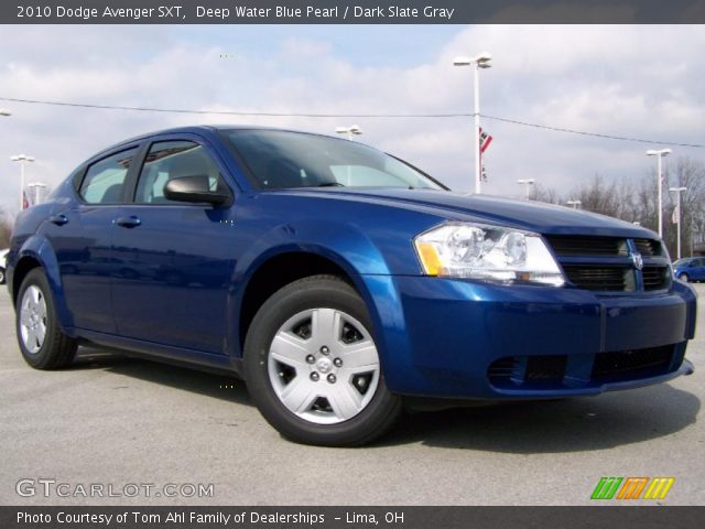 2010 Dodge Avenger SXT in Deep Water Blue Pearl