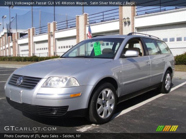2001 Volkswagen Passat GLX V6 4Motion Wagon in Satin Silver Metallic
