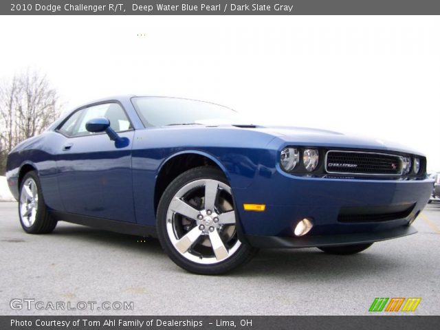 2010 Dodge Challenger R/T in Deep Water Blue Pearl