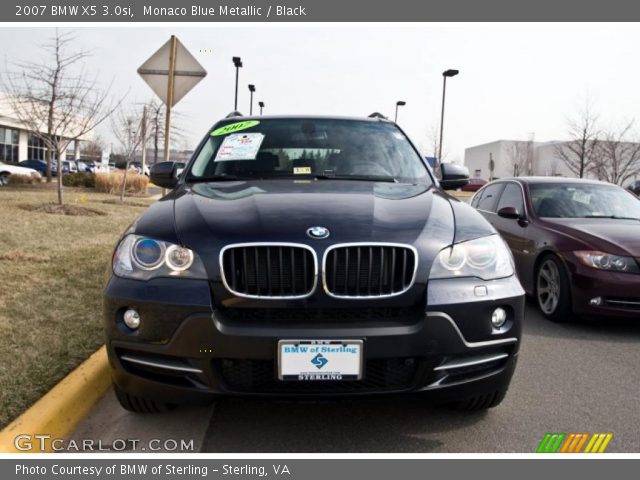 2007 BMW X5 3.0si in Monaco Blue Metallic