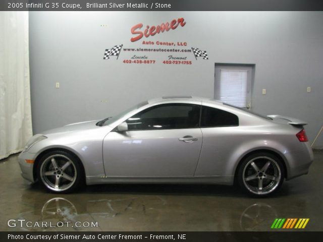 2005 Infiniti G 35 Coupe in Brilliant Silver Metallic