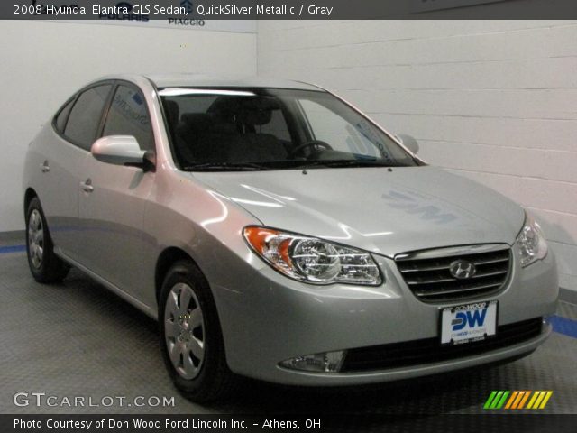 2008 Hyundai Elantra GLS Sedan in QuickSilver Metallic