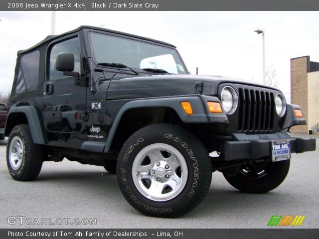 2006 Jeep Wrangler X 4x4 in Black