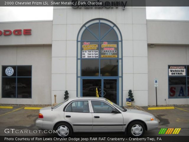 2000 Chevrolet Prizm LSi in Silver Metallic
