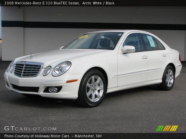 2008 Mercedes-Benz E 320 BlueTEC Sedan in Arctic White
