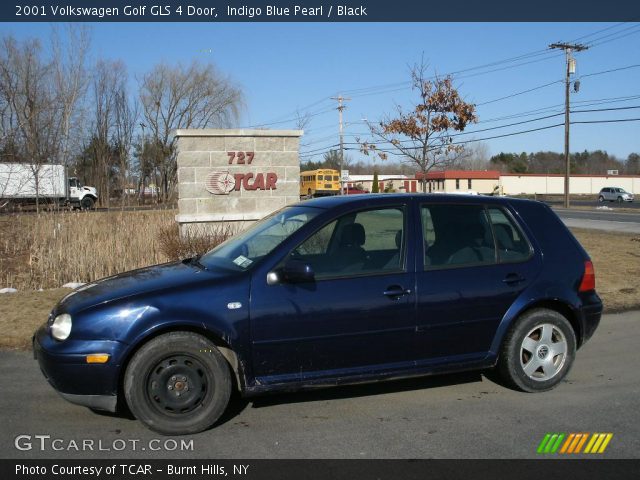 2001 Volkswagen Golf GLS 4 Door in Indigo Blue Pearl