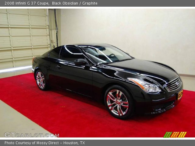 2008 Infiniti G 37 Coupe in Black Obsidian