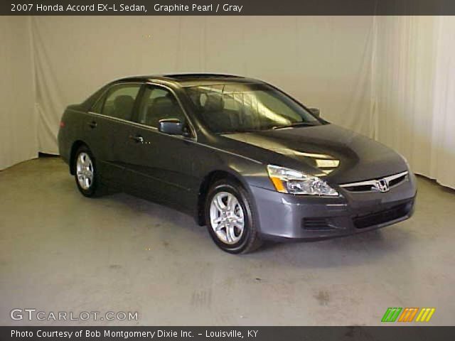 2007 Honda Accord EX-L Sedan in Graphite Pearl