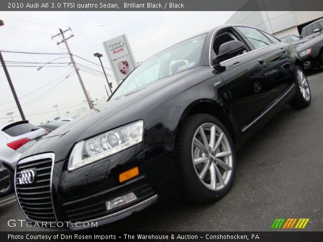 2010 Audi A6 3.0 TFSI quattro Sedan in Brilliant Black