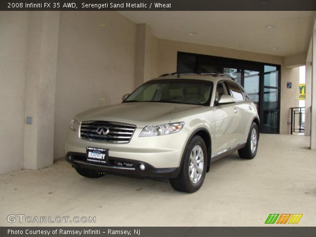 2008 Infiniti FX 35 AWD in Serengeti Sand Metallic