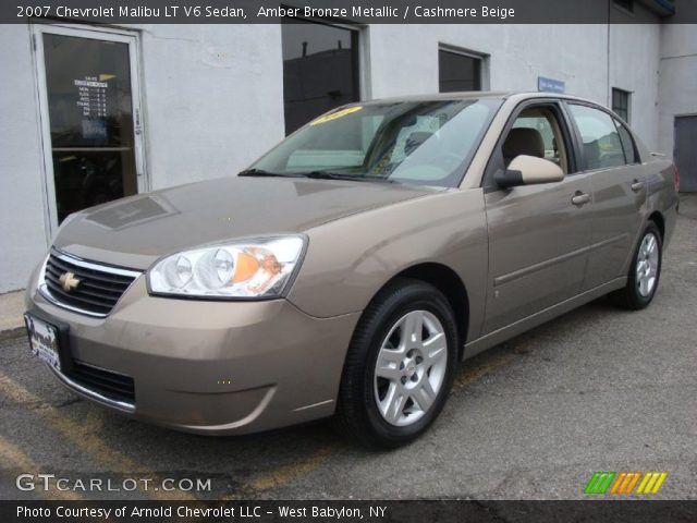 2007 Chevrolet Malibu LT V6 Sedan in Amber Bronze Metallic