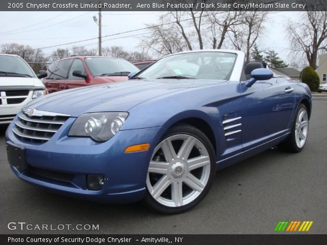 2005 Chrysler Crossfire Limited Roadster in Aero Blue Pearlcoat