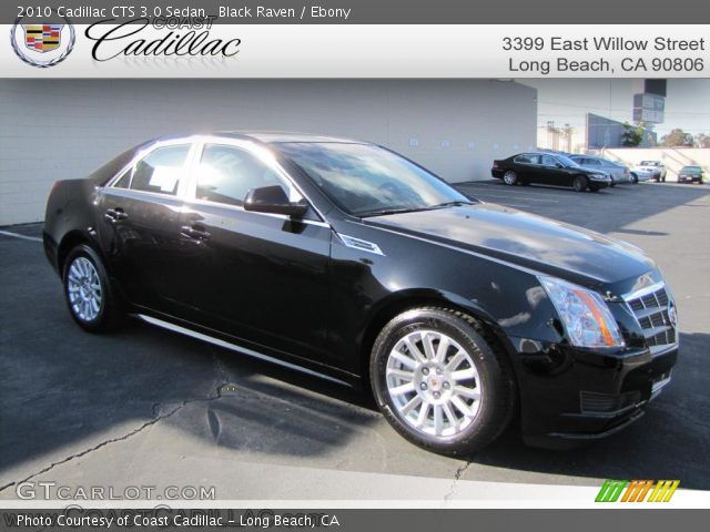 2010 Cadillac CTS 3.0 Sedan in Black Raven