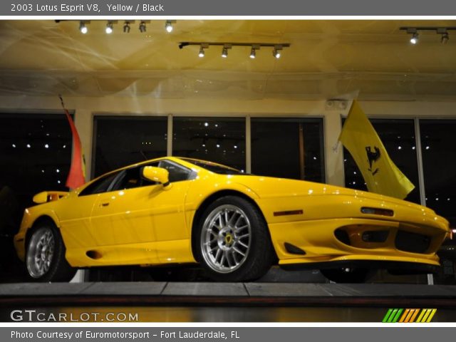 2003 Lotus Esprit V8 in Yellow