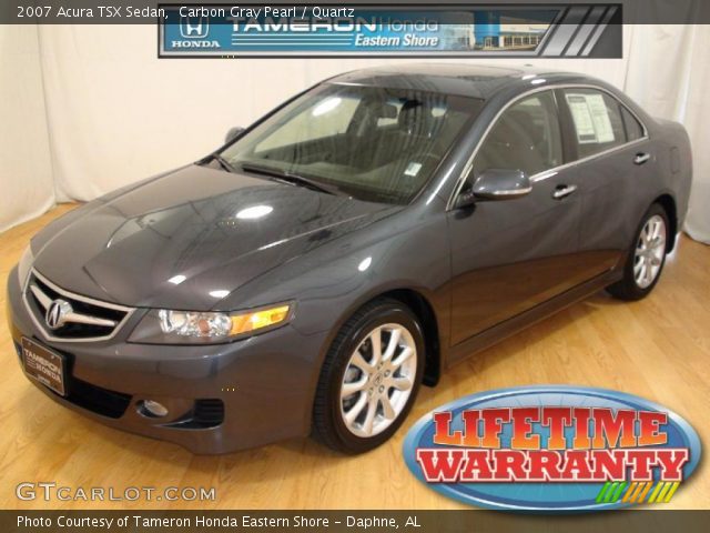 2007 Acura TSX Sedan in Carbon Gray Pearl