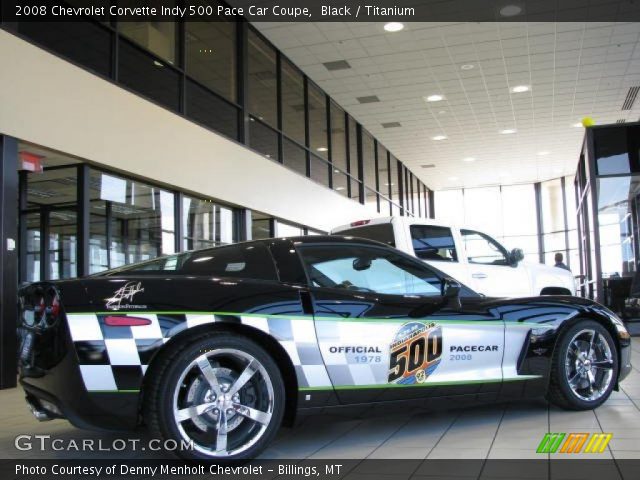 2008 Chevrolet Corvette Indy 500 Pace Car Coupe in Black