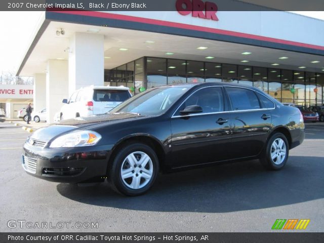 2007 Chevrolet Impala LS in Black