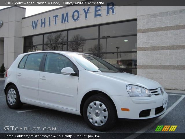 2007 Volkswagen Rabbit 4 Door in Candy White