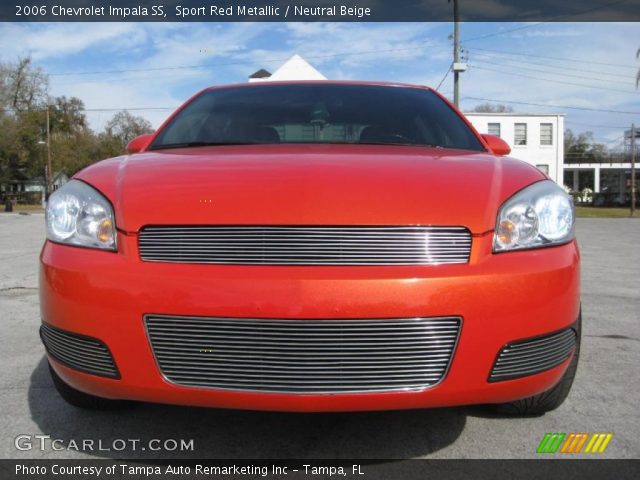 2006 Chevrolet Impala SS in Sport Red Metallic