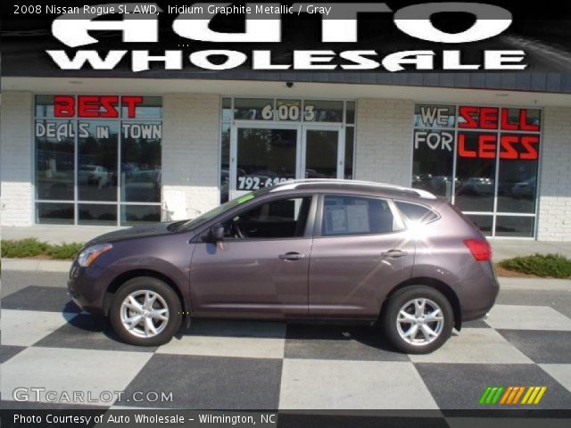 2008 Nissan Rogue SL AWD in Iridium Graphite Metallic
