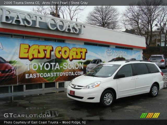 2006 Toyota Sienna CE in Arctic Frost Pearl