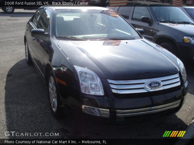 2008 Ford Fusion SEL V6 in Black Ebony