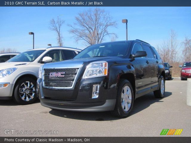 2010 GMC Terrain SLE in Carbon Black Metallic