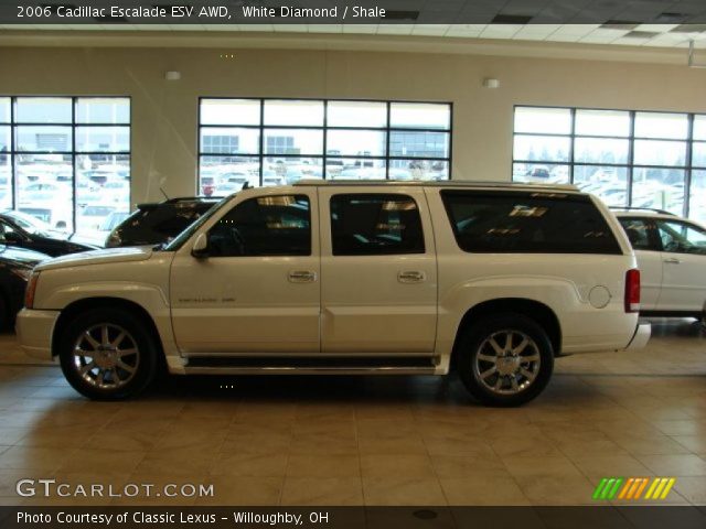 2006 Cadillac Escalade ESV AWD in White Diamond