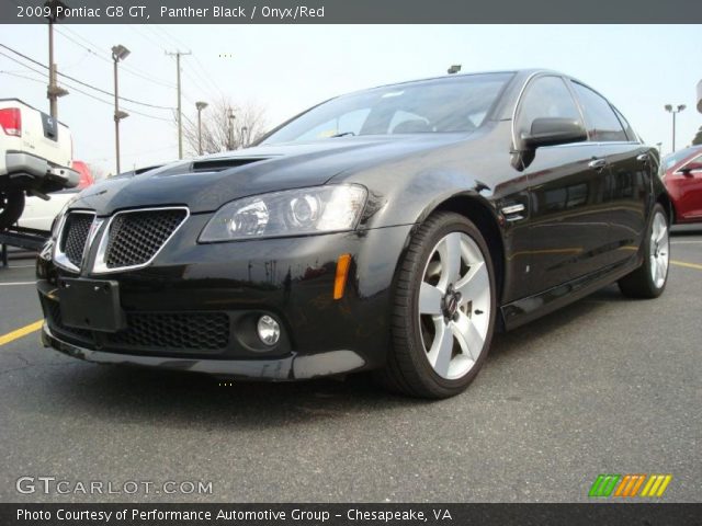 2009 Pontiac G8 GT in Panther Black