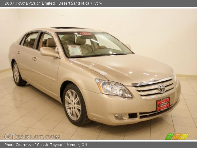 2007 Toyota Avalon Limited in Desert Sand Mica