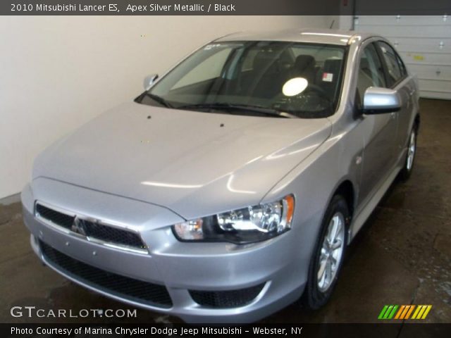 2010 Mitsubishi Lancer ES in Apex Silver Metallic