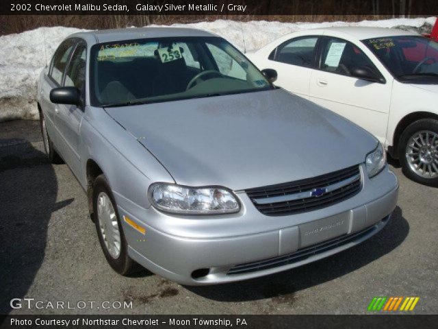 2002 Chevrolet Malibu Sedan in Galaxy Silver Metallic