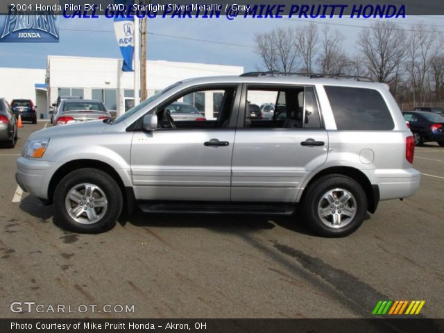 2004 Honda Pilot EX-L 4WD in Starlight Silver Metallic