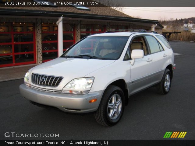 2001 Lexus RX 300 AWD in White Gold Crystal