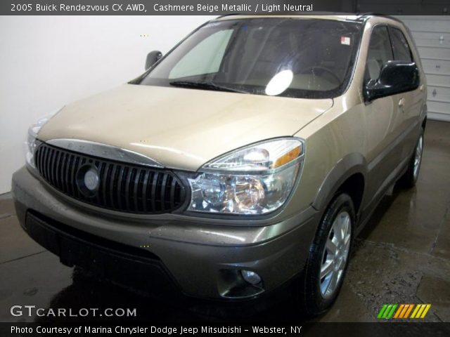 2005 Buick Rendezvous CX AWD in Cashmere Beige Metallic