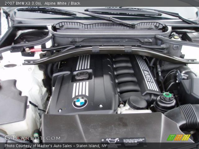2007 BMW X3 3.0si in Alpine White