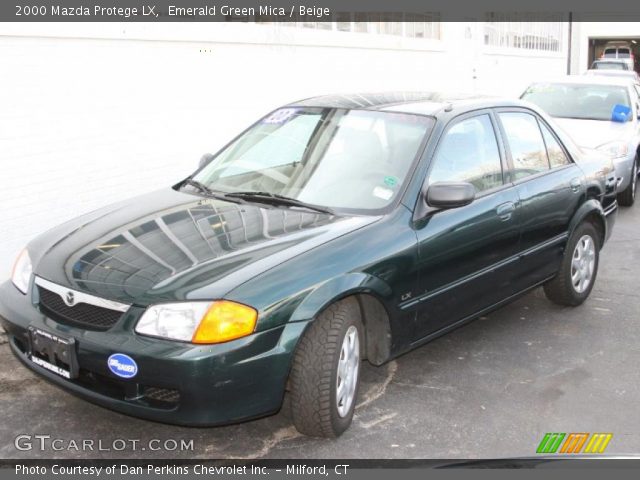 2000 Mazda Protege LX in Emerald Green Mica