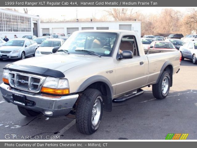 1999 Ford Ranger XLT Regular Cab 4x4 in Harvest Gold Metallic