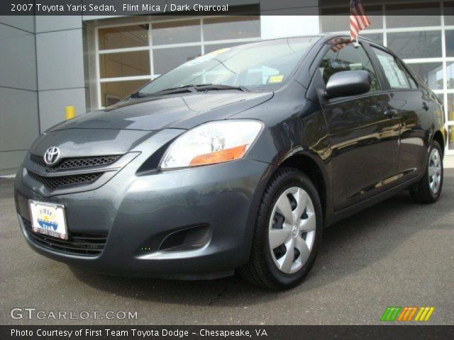 2007 Toyota Yaris Sedan in Flint Mica