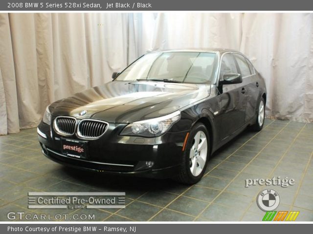 2008 BMW 5 Series 528xi Sedan in Jet Black