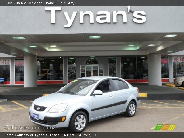 2009 Kia Rio LX Sedan in Polar Blue