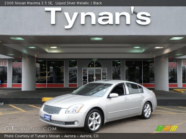 2006 Nissan Maxima 3.5 SE in Liquid Silver Metallic