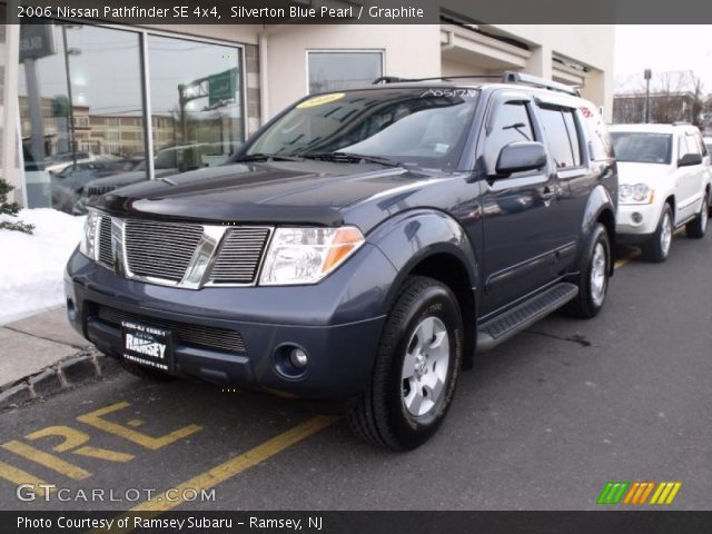 2006 Nissan Pathfinder SE 4x4 in Silverton Blue Pearl